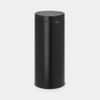 Cubo De Basura Brabantia Touch Bin New Matt Black 30l