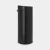 Cubo De Basura Brabantia Touch Bin New Matt Black 30l