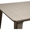 Mesa De Jardín Rectangular De Resina Para 6 Personas 160 Cm - Capuchin