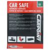 Caja De Seguridad De Acero Negro 22,5x16x7,5 Cm Carpoint