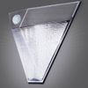 Luz Solar De Pared Con Sensor Pir Pirámide Plata 5000.703 Smartwares