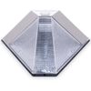 Luz Solar De Pared Con Sensor Pir Pirámide Plata 5000.703 Smartwares