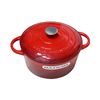 Cocotte Para Sopa Olla Hierro Fundido Esmantada Maxwork 26x12cm - Rojo