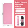 Esterilla Yoga Antideslizante Extra Grosor 8mm-frees Copes- 183*61*0.6cm-morado