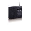 Radio Despertador Dab+ Con Fm Pdr-020 Negro Lenco