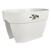 Maceta Vibia Campana Flower Bridge 40 - Blanco -26 X39 X22 Cm Elho