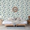 Papel Pintado Flower Azul Claro Dutch Wallcoverings