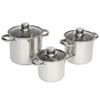 Juego De Ollas De Cocina Royal Plus 1.3/2/3 L 2100940 Bo-camp