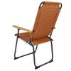 Silla Plegable De Camping Jefferson Color Arcilla Bo-camp