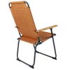 Silla Plegable De Camping Jefferson Color Arcilla Bo-camp