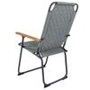 Silla Plegable De Camping Jefferson Verde Grisáceo Bo-camp