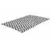 Alfombra De Exterior Chill Mat Wave Negro Y Blanco L 2,7x2 M Bo-camp