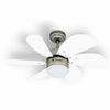 Bestron Ventilador De Techo 76 Cm/30" 60 W Arce/blanco Dc30t