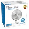 Ventilador De Mesa Retro Dft35w Blanco 35 Cm 35 W Bestron