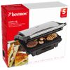 Parrilla Grill Asw113s De 1000 W Color Plateado Bestron