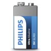 Pila Alcalina Philips 6lr61e1b/10/ 9v