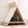 Mueble Rascador Para Gatos Rinty Madera 55x35x60 Cm Beeztees