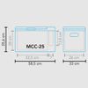 Nevera Portátil Con Compresor Mcc-25 Negro 25 L Mestic