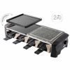 Raclette Con Grill Piedra Y 8 Sartenes 1300 W 162820 Princess