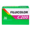 Película Fuji C200 Carrete De 36 Exposiciones Para Fotos En Color