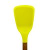 Espátula De Silicona Con Mango Madera Maxwork 36cm - Amarillo