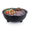 Barbacoa Eléctrica De Mesa Bq-2880  1250 W 30 Cm Negra Tristar