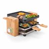 Parrilla De Raclette Pure 4 700 W Negra 162900 Princess