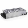 Calientaplatos Para Bufé 200 W Acero Inoxidable Plateado 4,2 L Tristar