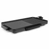 Plancha Parrilla Eléctrica Cocina 2 En 1 2000 W Negra 49x27 Cm Tristar