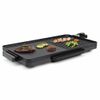 Plancha Parrilla Eléctrica Cocina 2 En 1 2000 W Negra 49x27 Cm Tristar