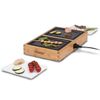 Plancha De Mesa Dinner4two  Metal Y Madera De Bambú 420w Princess