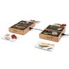 Plancha De Mesa Dinner4all Pure Metal Y Madera De Bambú 840w Princess