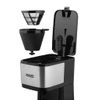 Cafetera De Filtro Compact 8 600 W 0,75 L Negra Y Plateada Princess