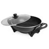 Wok Eléctrico Pz-9130 1500 W 4,5 L Negro Tristar