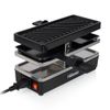 Plancha Raclette 2 Personas Ra-2741 Negro 400 W 23,8x10,4 Cm Tristar