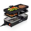 Plancha Raclette 2 Personas Ra-2741 Negro 400 W 23,8x10,4 Cm Tristar