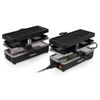 Plancha Raclette 4 Personas Ra-2742 Negra 800w 23,8x10,4 Cm Tristar