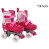 Patines Ajustables Rosas 31-34 Street Rider