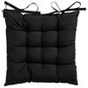 Cojín Para Silla Panama 46x46 Cm Negro Madison