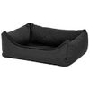 Cama Para Perros Skai Check Gris 100x80x25 Cm Madison