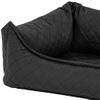 Cama Para Perros Skai Check Gris 100x80x25 Cm Madison