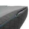 Cama Para Perros Skai Check Gris 100x80x25 Cm Madison