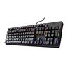 Trust Gxt 865 Asta Teclado Usb Azerty Francés Negro