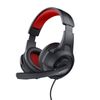 Trust 24785 Auricular Y Casco Auriculares Alámbrico Diadema Juego Negro, Rojo