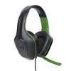 Trust Gxt 415x Zirox Auriculares Alámbrico Diadema Juego Negro, Verde