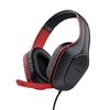 Trust Gxt 415s Zirox Auriculares Alámbrico Diadema Juego Negro, Rojo