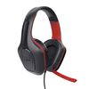 Trust Gxt 415s Zirox Auriculares Alámbrico Diadema Juego Negro, Rojo