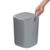 Cubo De Basura Con Sensor Morandi 12 L Gris Eko