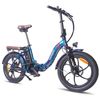 Bicicleta Eléctrica Fafrees F20 Pro Folding Plegable 36v 18ah Batería Velocidad Máxima 25km/h Azul