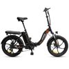 Bicicleta Eléctrica Fafrees F20 Folding Plegable 36v 250w 15ah Batería Velocidad Máxima 25km/h  Negro